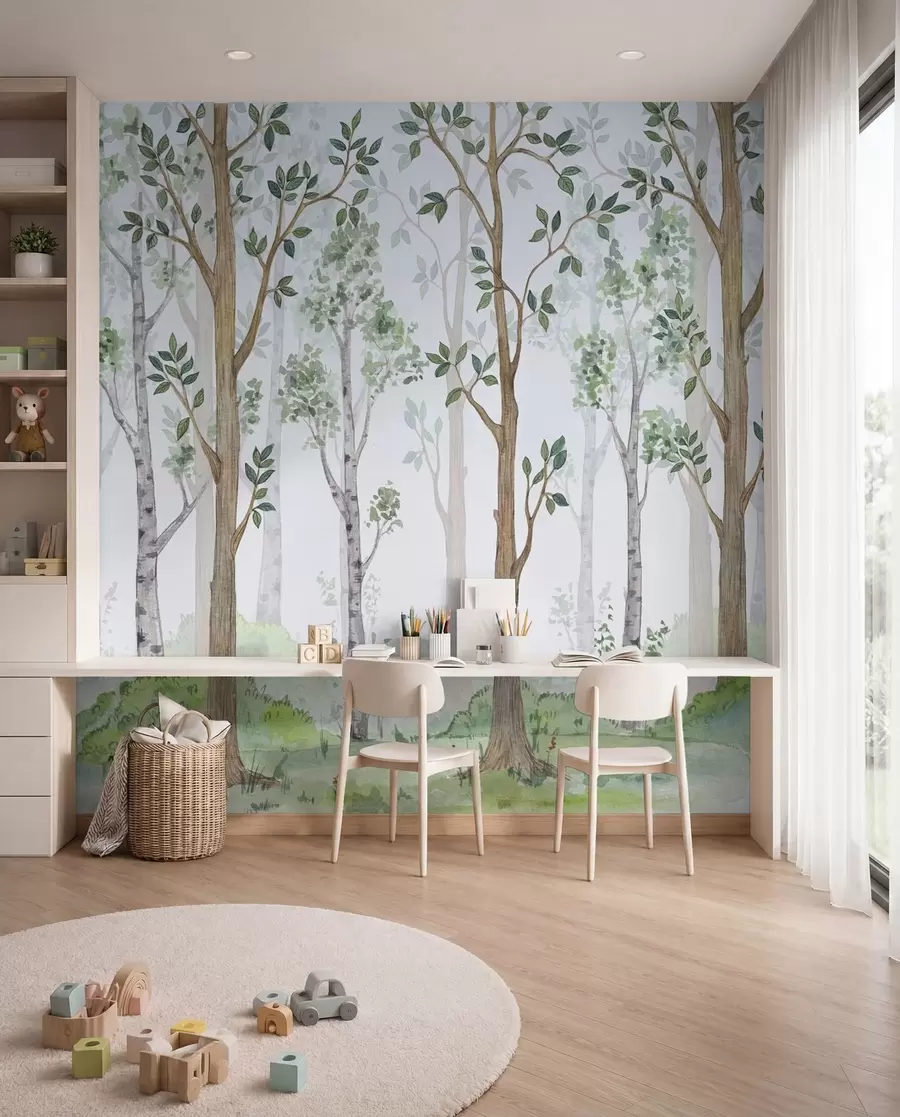 murais de parede Floresta mágica u51424