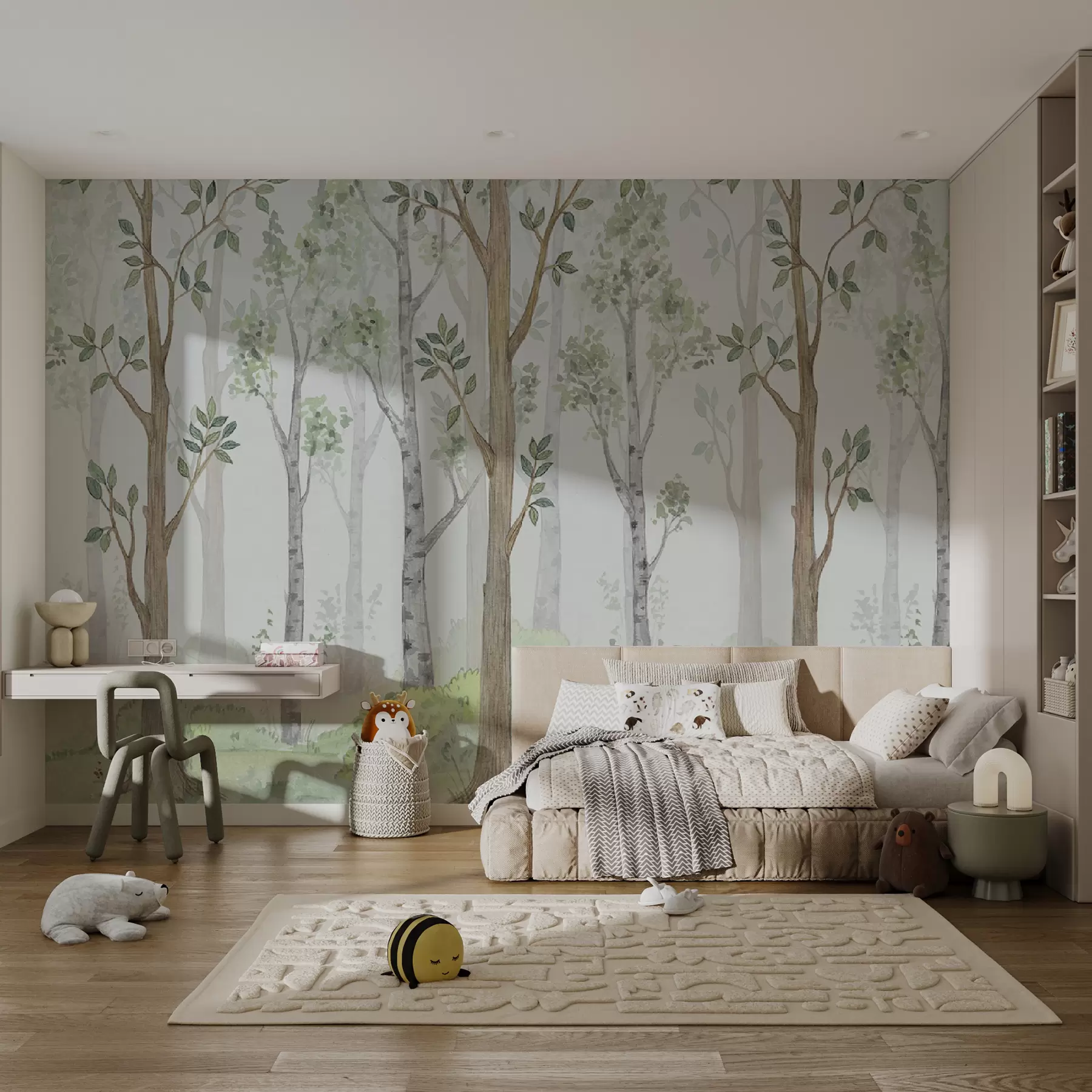 murais de parede Floresta mágica u51424