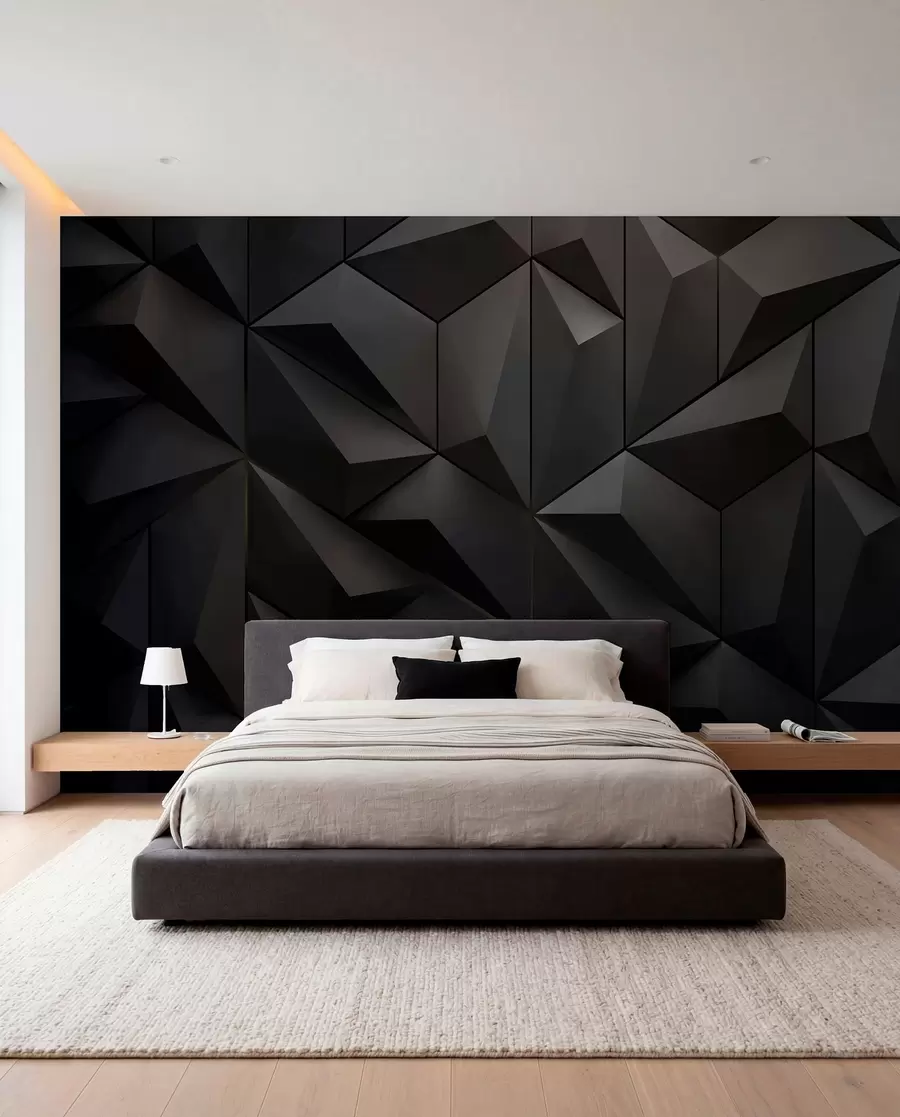 murais de parede Painéis triangulares u79936
