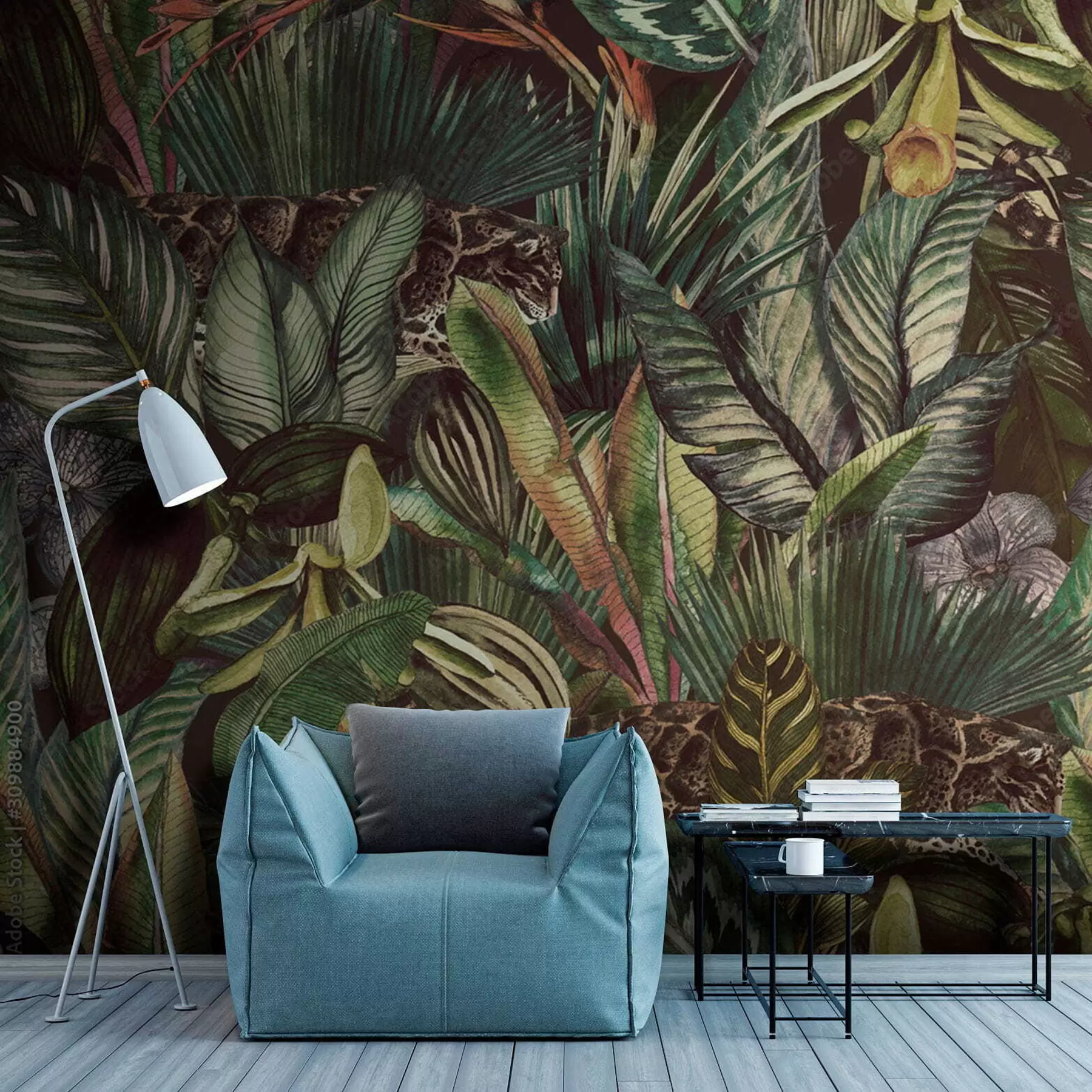 murais de parede Selva misteriosa u51884