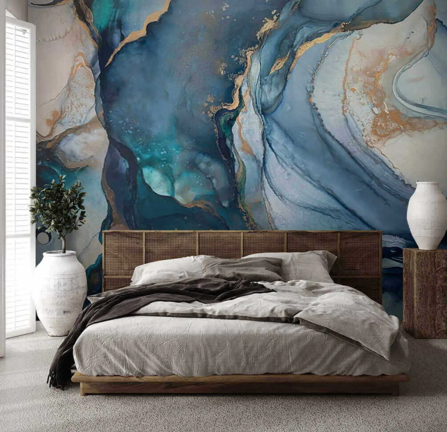 murais de parede Mármore do mar u10197