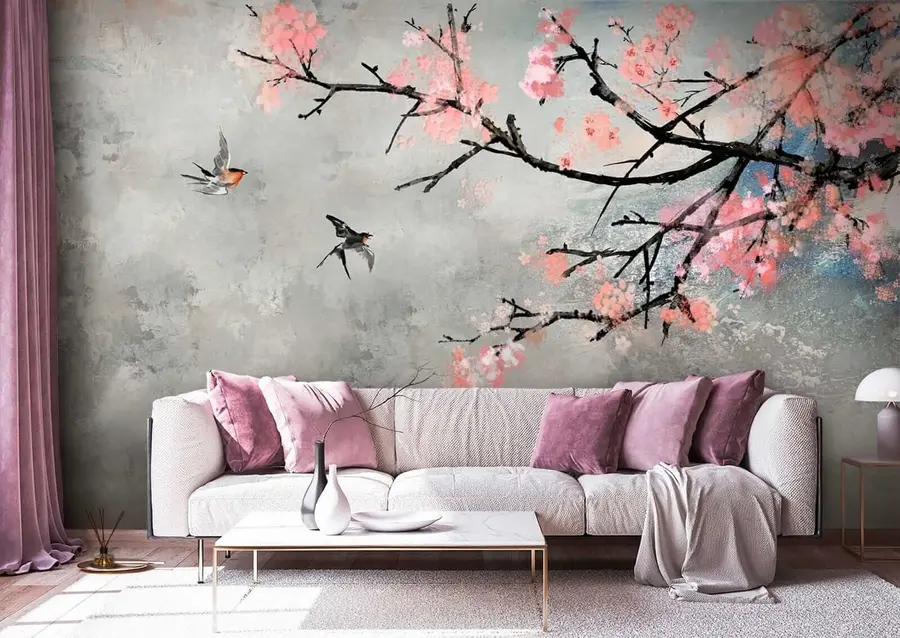 murais de parede Ramo florido u21853
