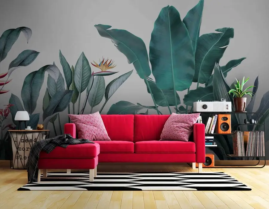 murais de parede Plantas tropicais u29493