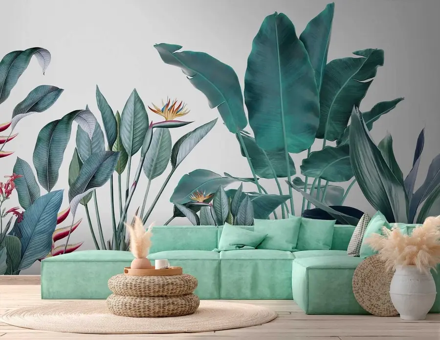 murais de parede Plantas tropicais u29493