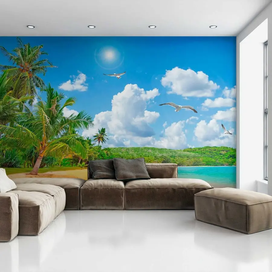 murais de parede Palmeiras na costa u31410