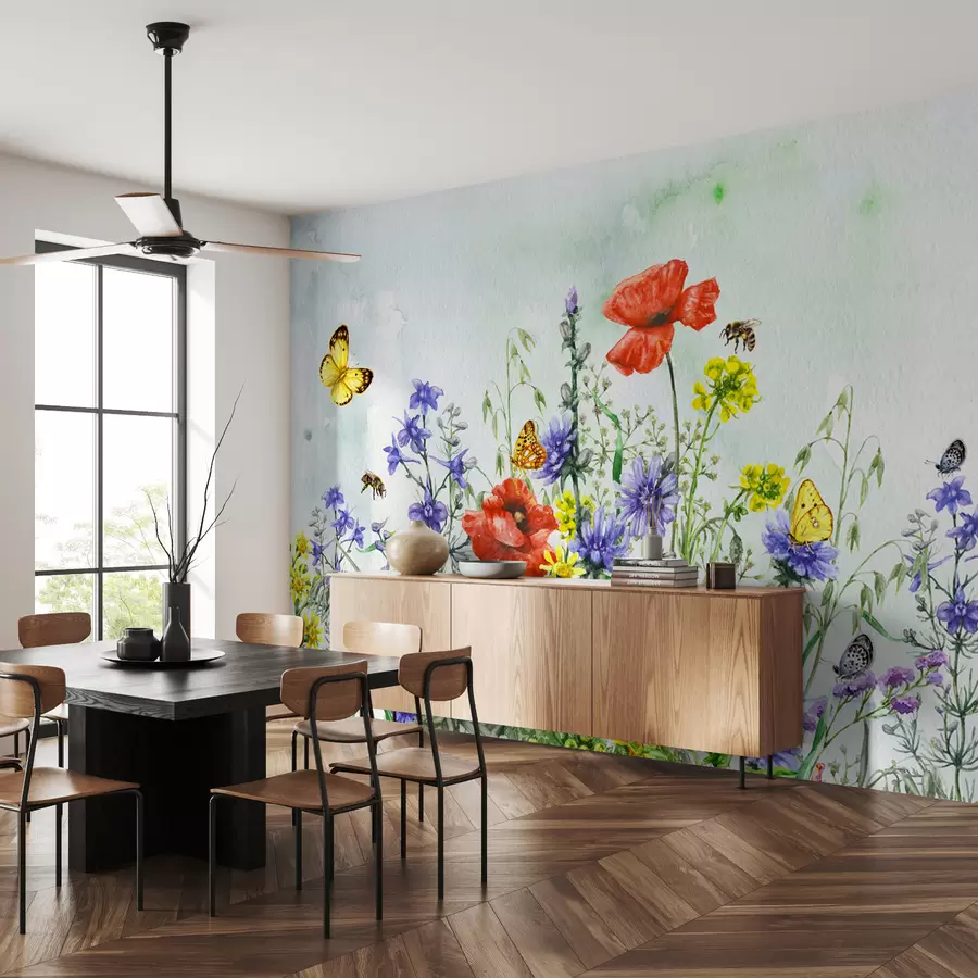 murais de parede Buquê de verão u43104