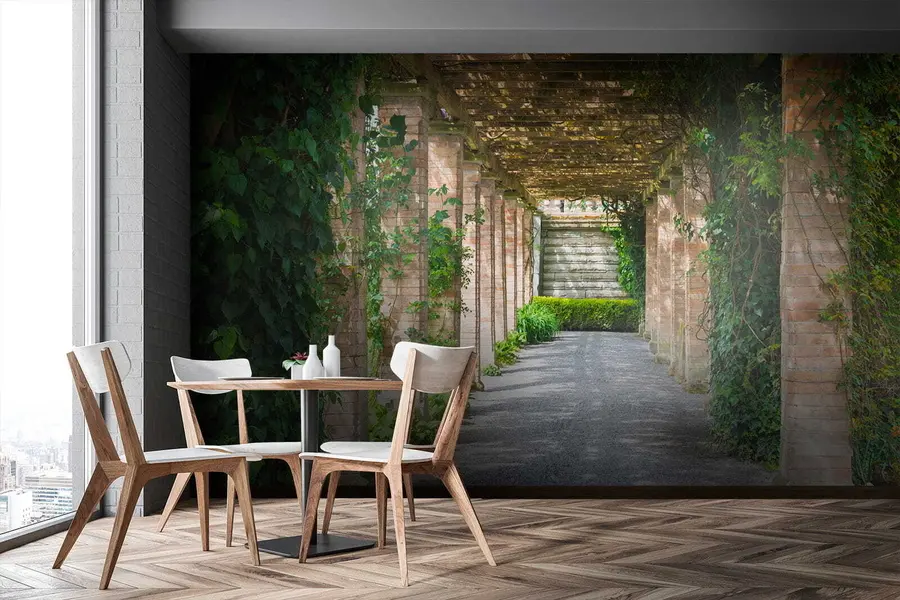 murais de parede Pátio italiano u53299