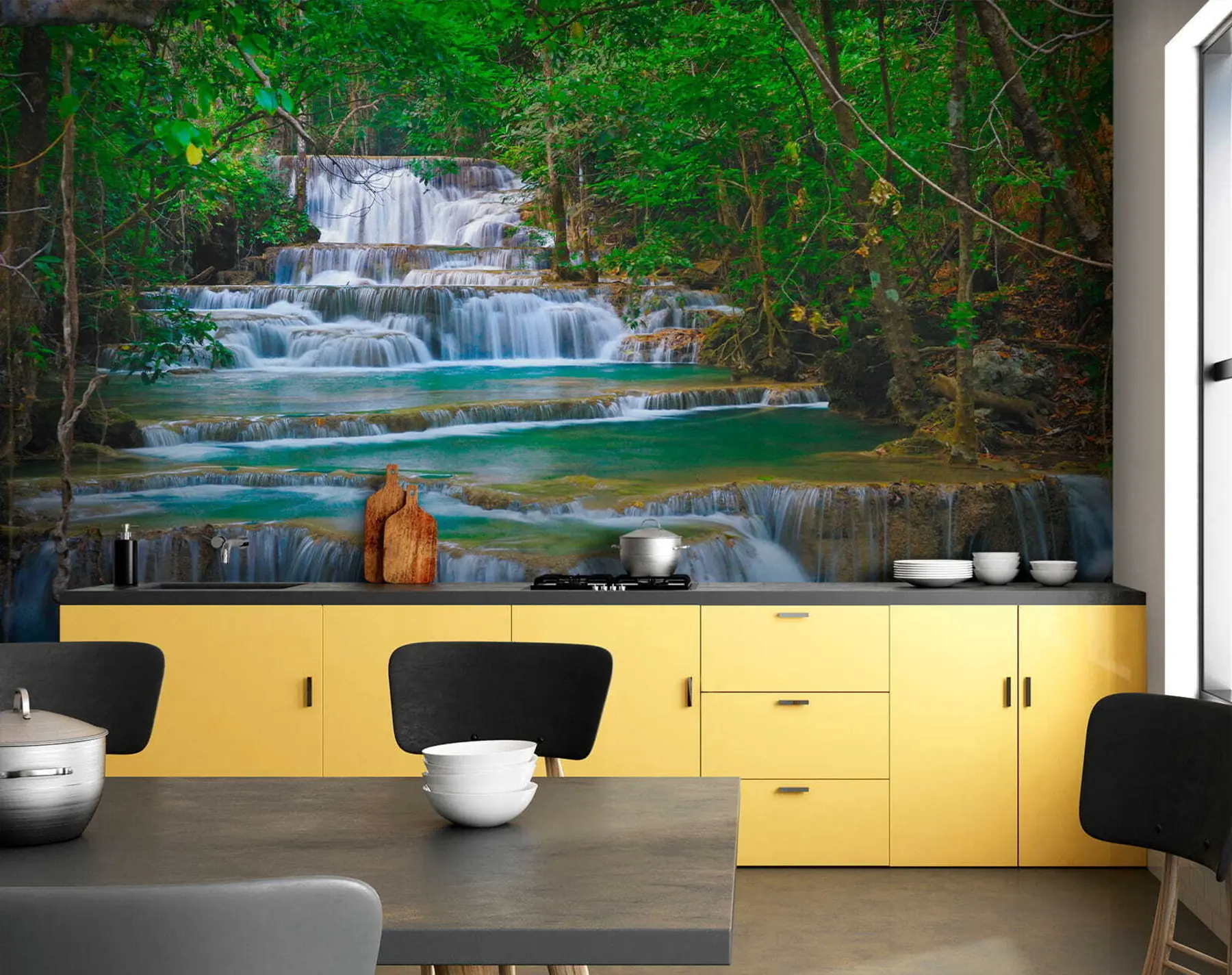 murais de parede O lugar é bom u56038