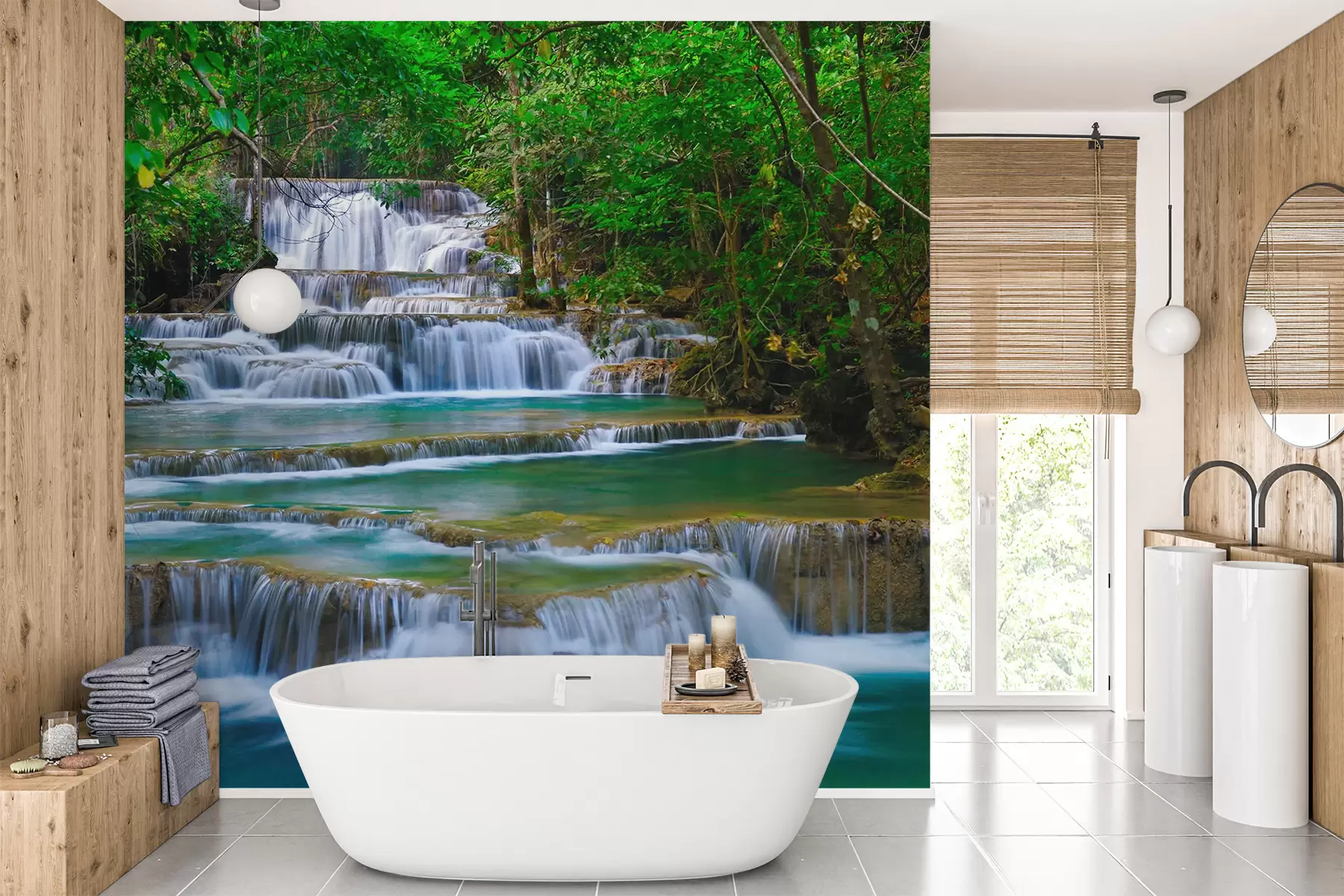 murais de parede O lugar é bom u56038