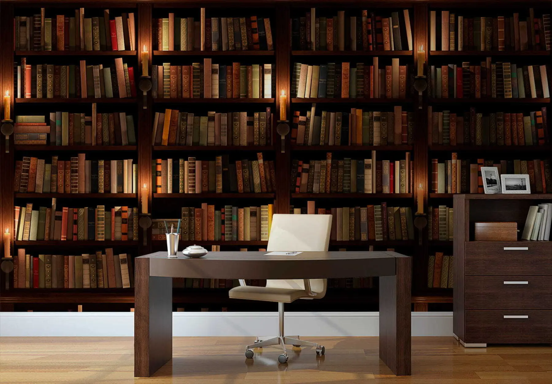 murais de parede Estante de livros u57072