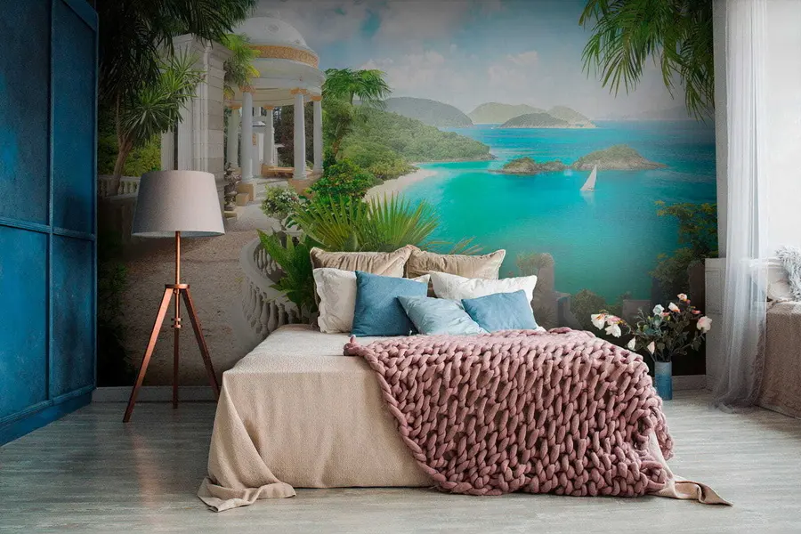 murais de parede Descanse na costa u79434