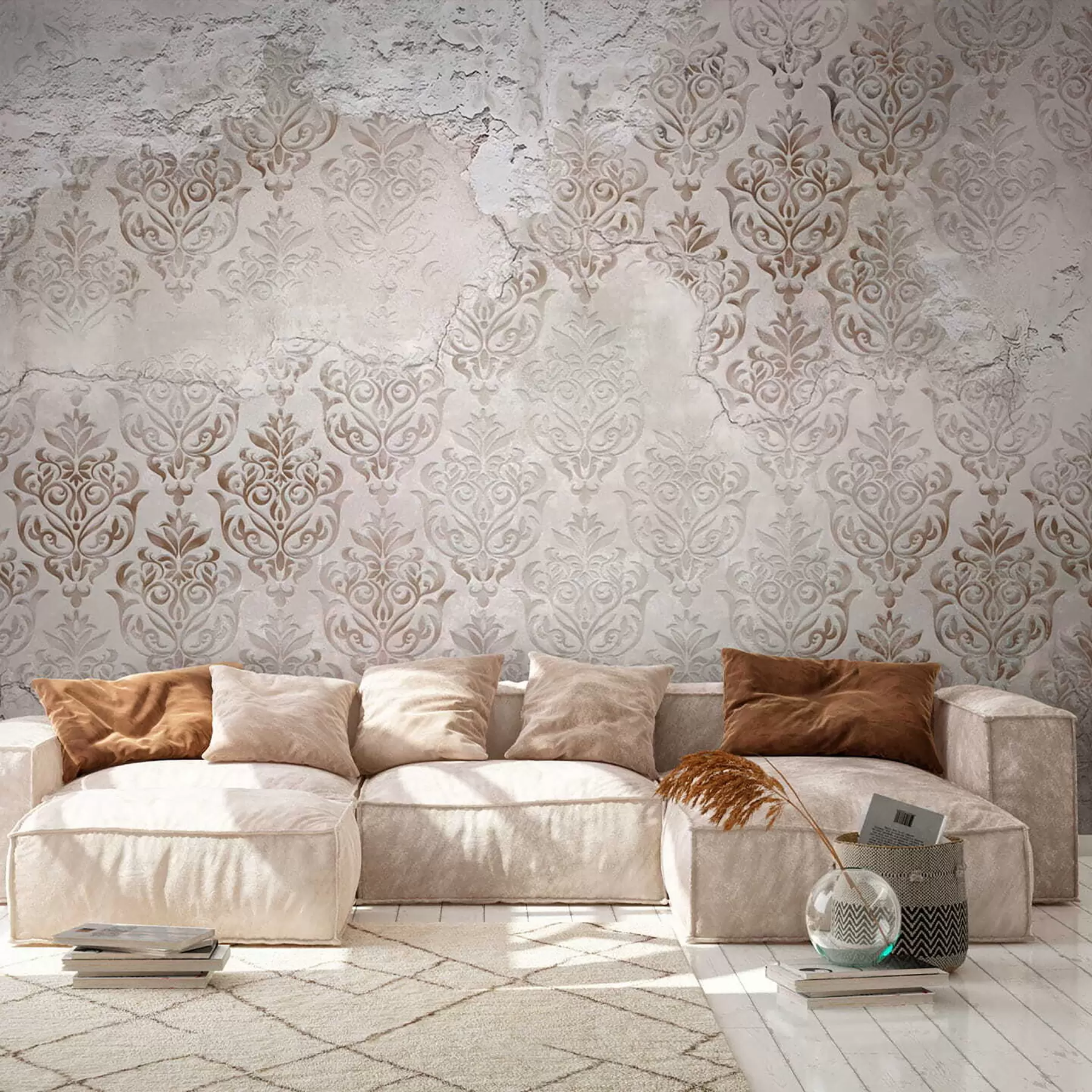 murais de parede Ornamento vintage u59142