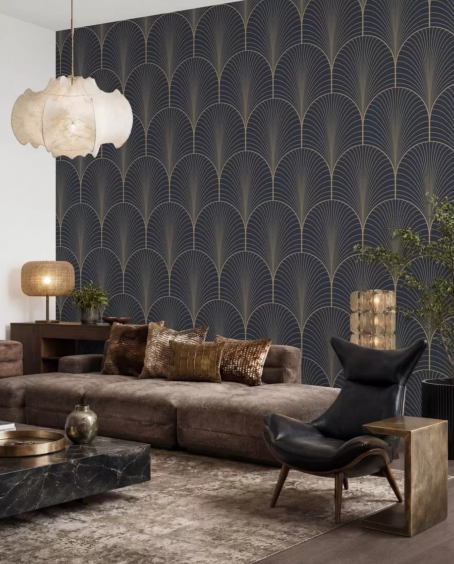 murais de parede Padrão Art Déco u53246