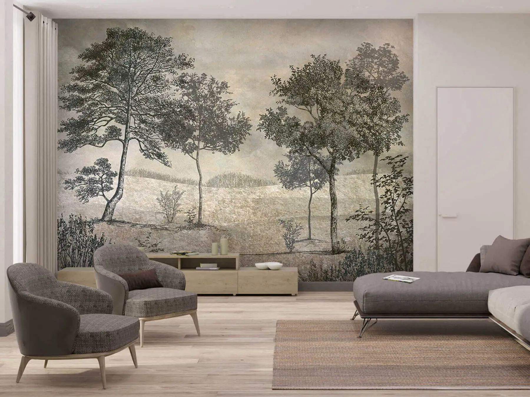 murais de parede Árvores antigas u80030