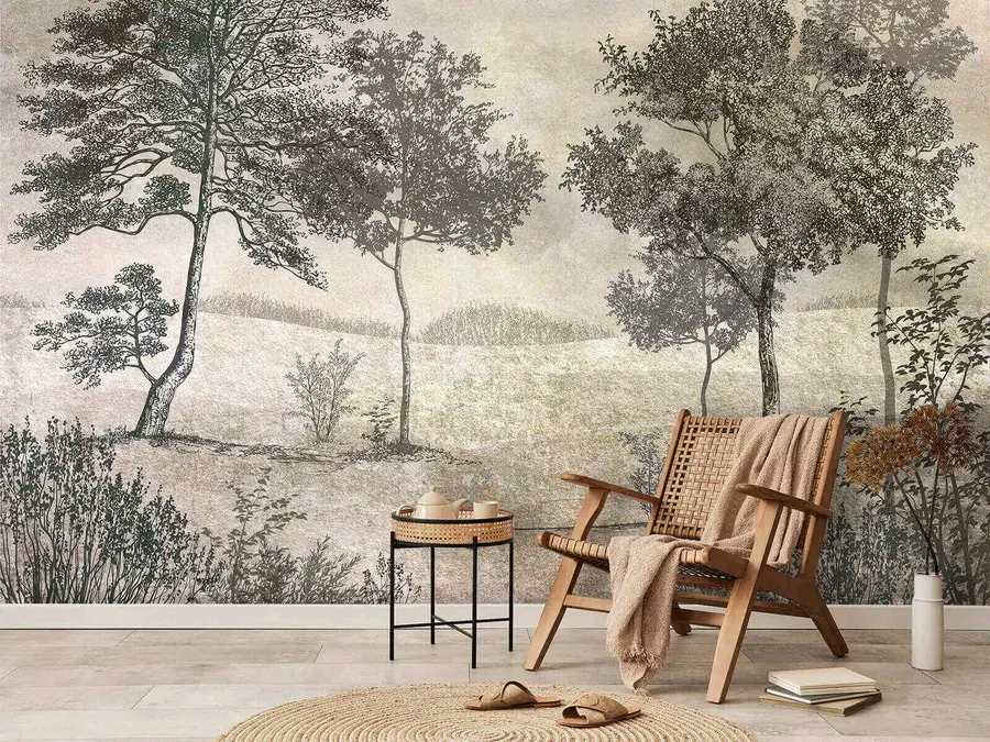 murais de parede Árvores antigas u80030