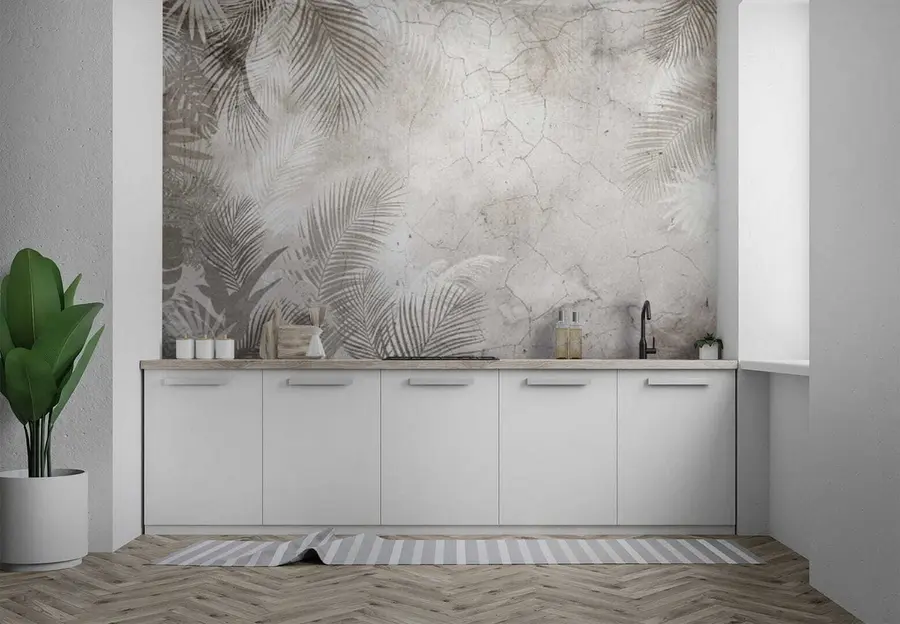 murais de parede Folhas de palmeira u71241