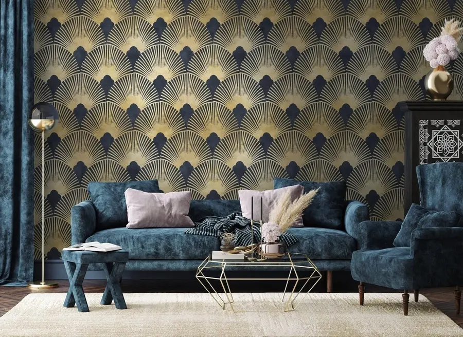 murais de parede padrão egípcio u71342