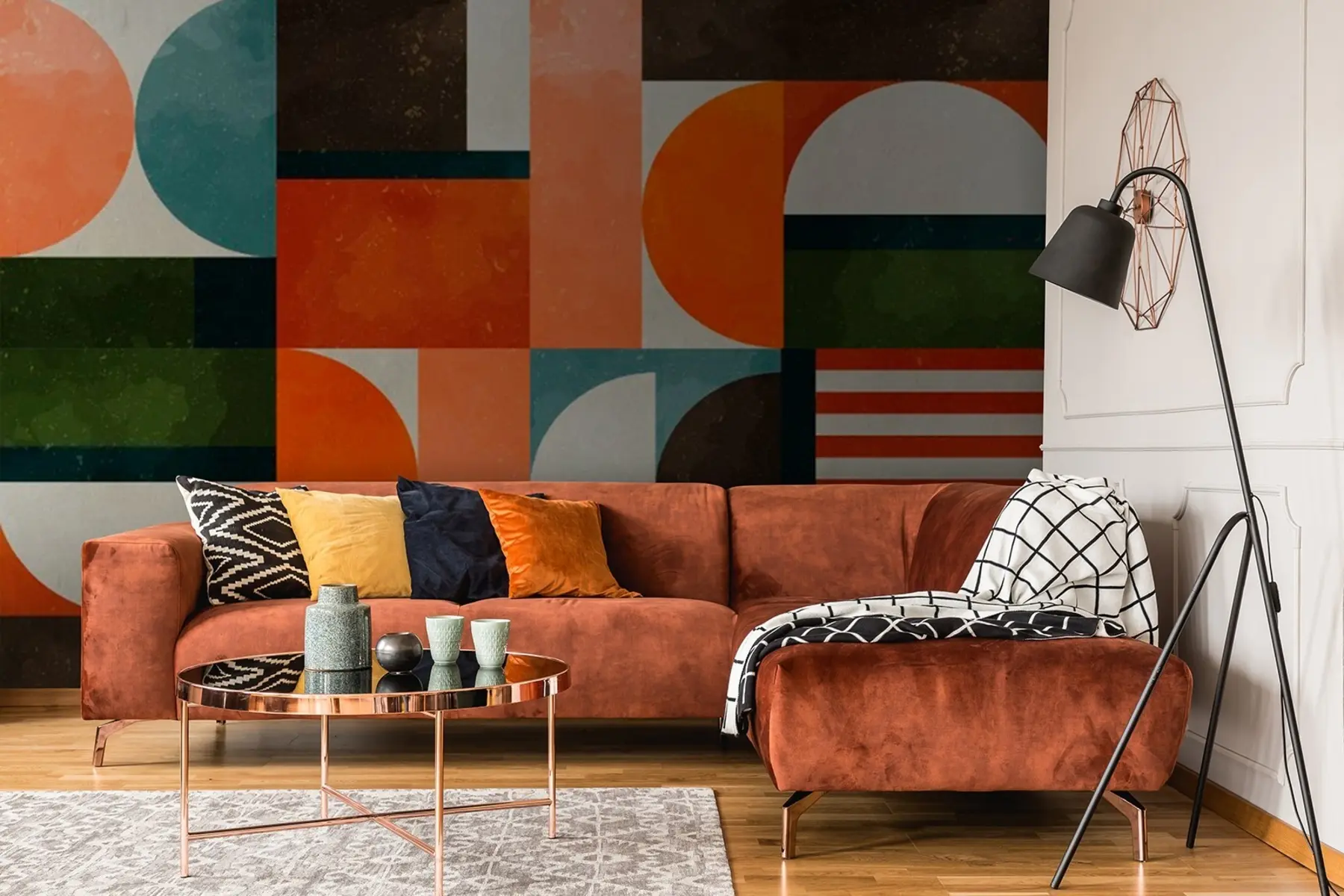 murais de parede Decoração retrô u71427