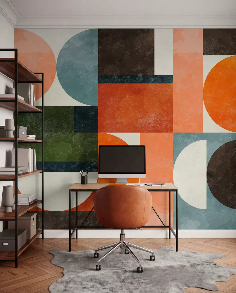 murais de parede Decoração retrô u71427