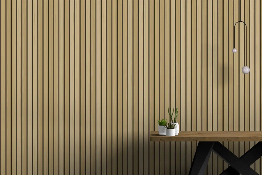 murais de parede Textura de nogueira de grão de madeira clara w00022