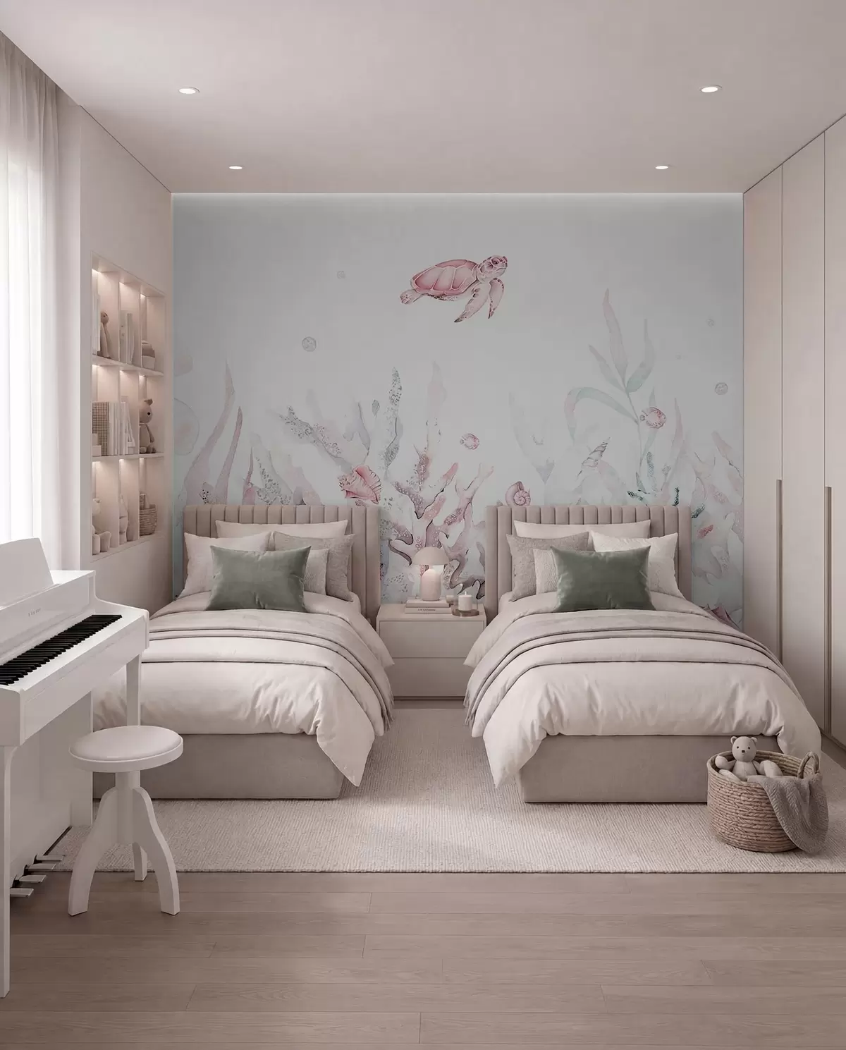 murais de parede Mar e esperança w00849v2