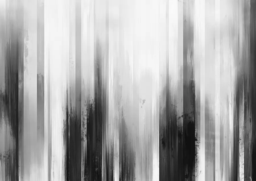murais de parede fundo abstrato com listras verticais nas cores preto e branco w07945v3