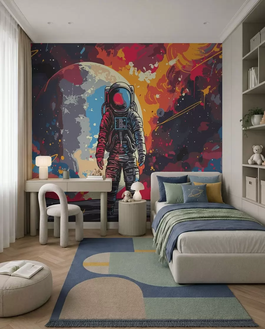 murais de parede Astronauta w08201