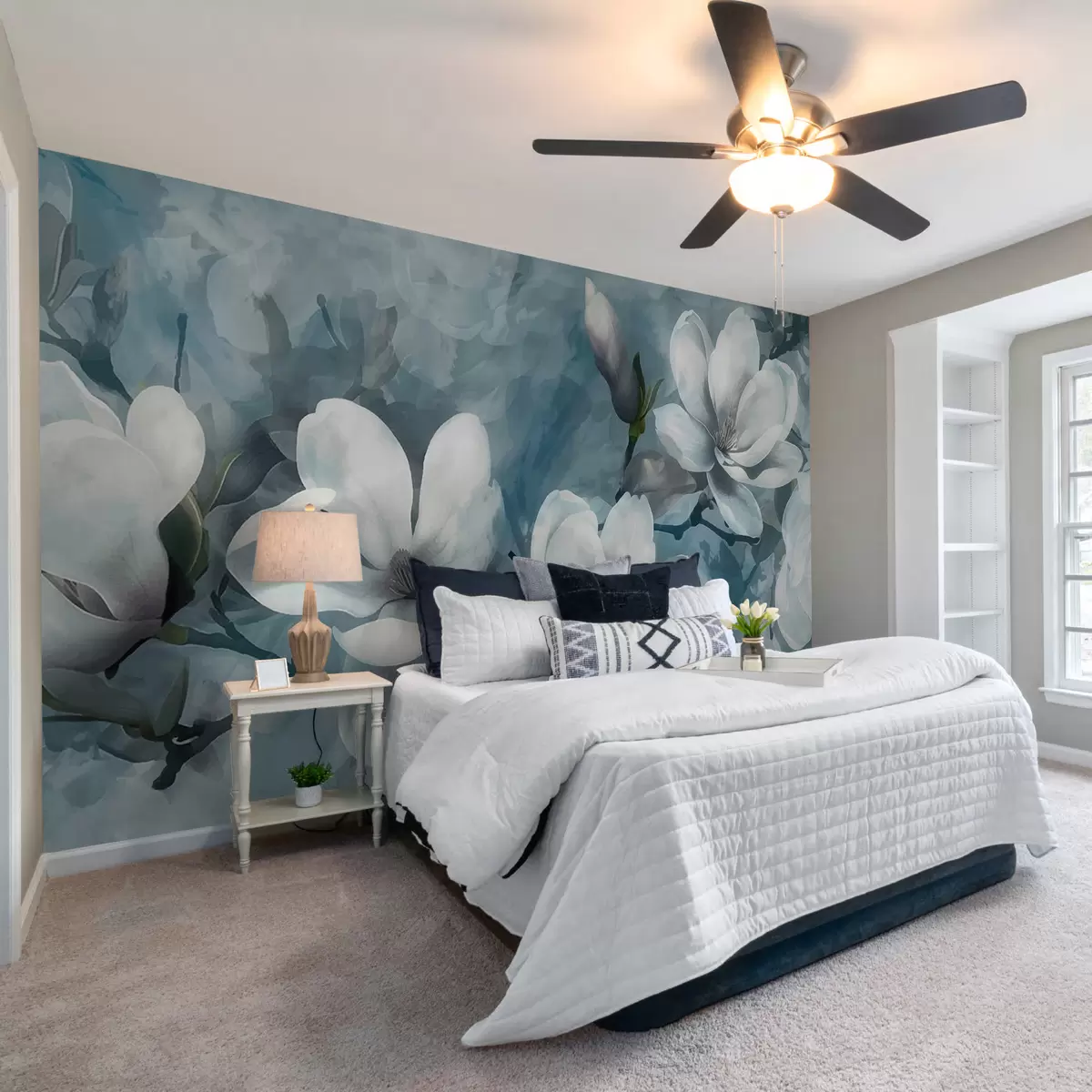 murais de parede Magnólias brancas w00963