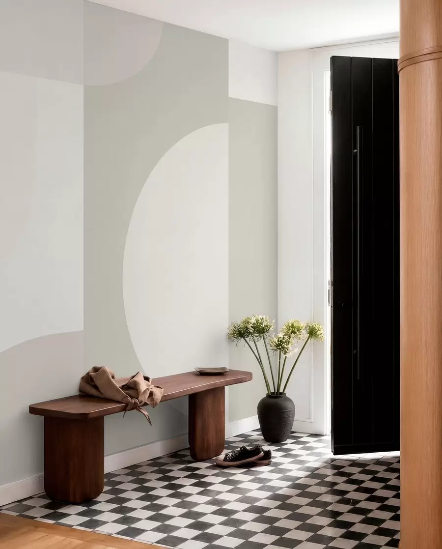 murais de parede Minimalismo geométrico elegante w01500v3