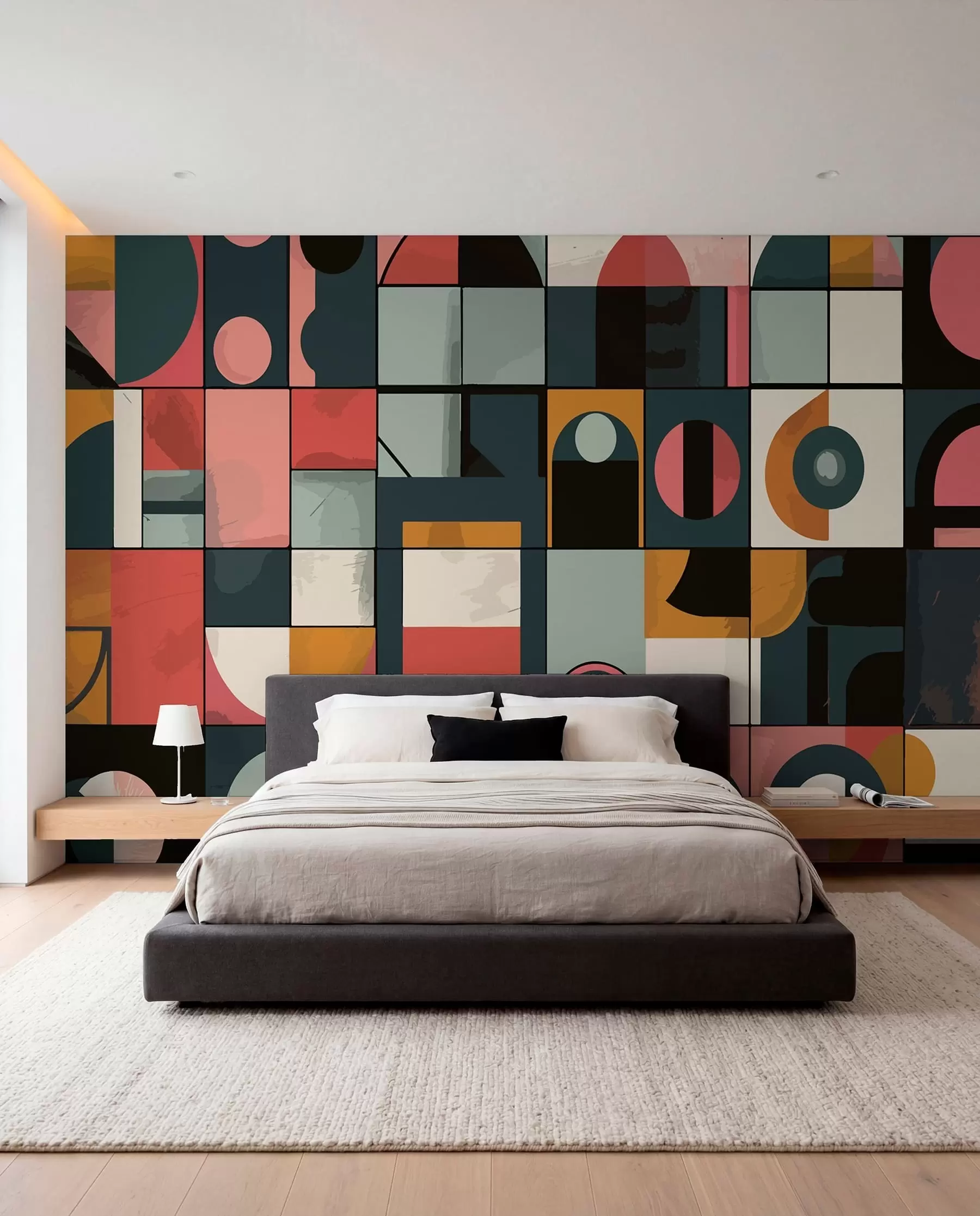 murais de parede Estilo Bahaus w01075