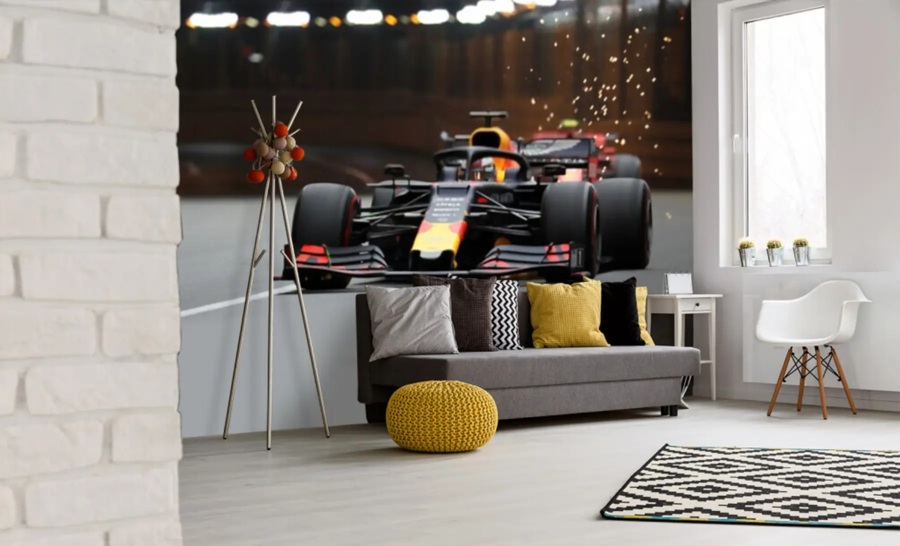 murais de parede Pneu, carro e veículo u37213