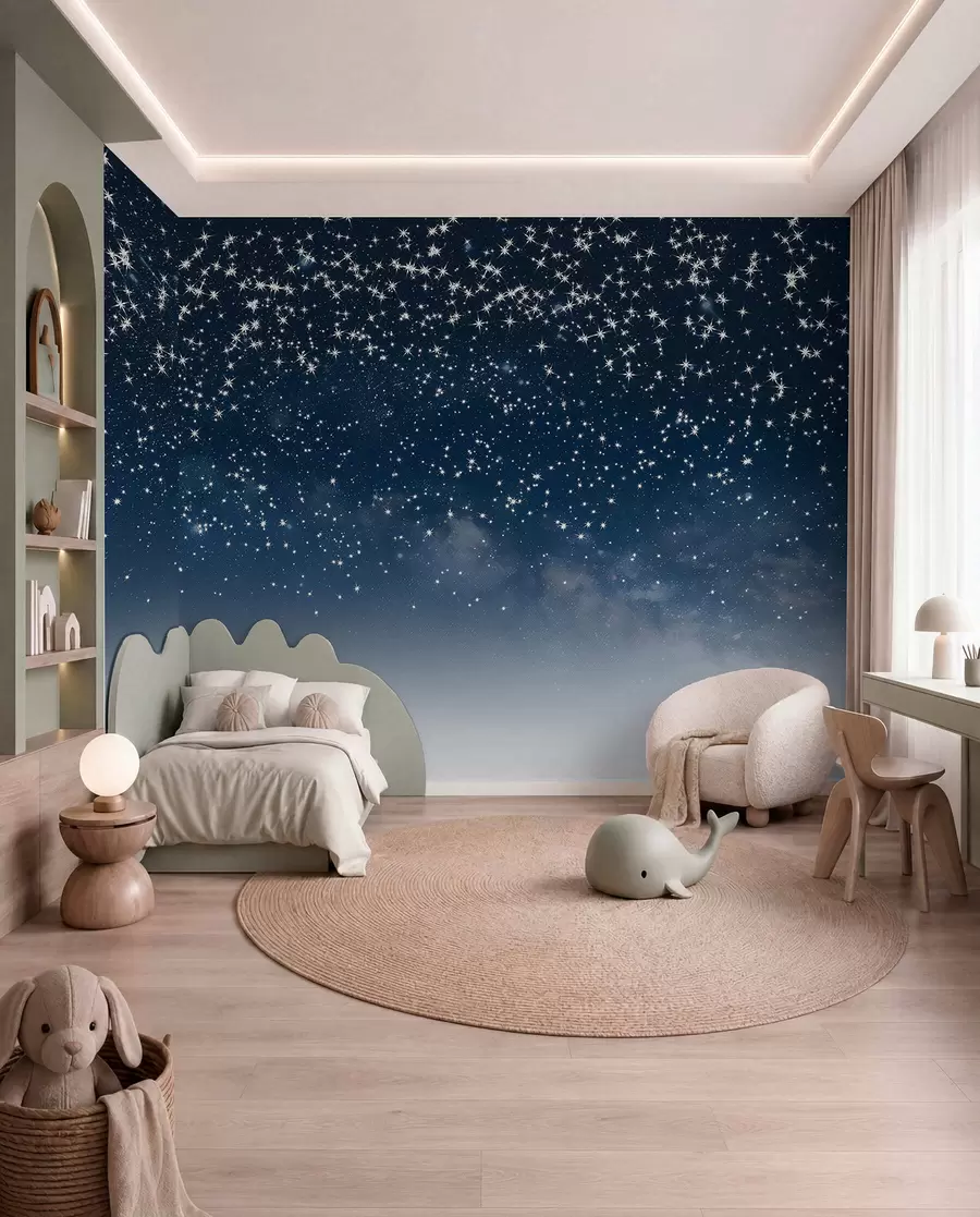 murais de parede Chuva de estrelas w01797v1