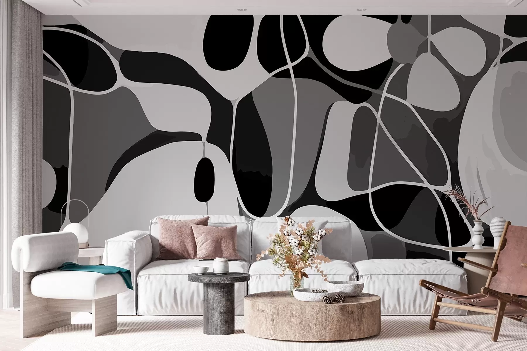 murais de parede Abstração w01910v3