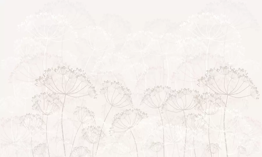 murais de parede Plantas frágeis minimalismo w02105v3