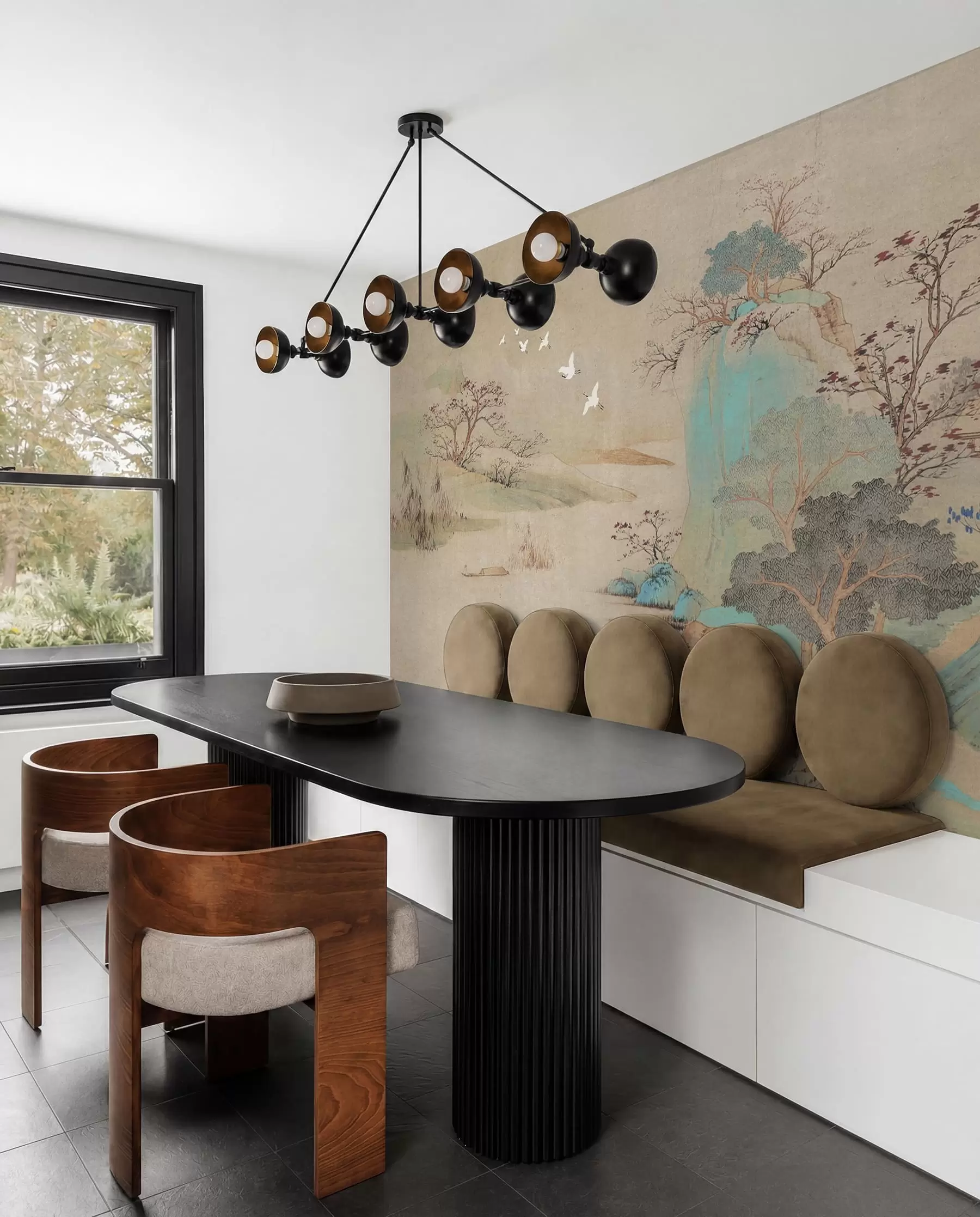 murais de parede paisagem em estilo chinês u42038