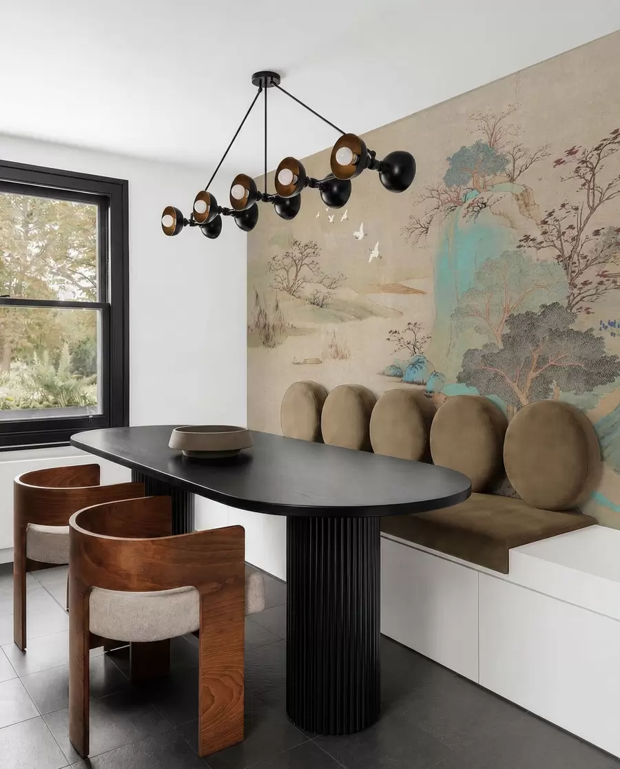 murais de parede paisagem em estilo chinês u42038