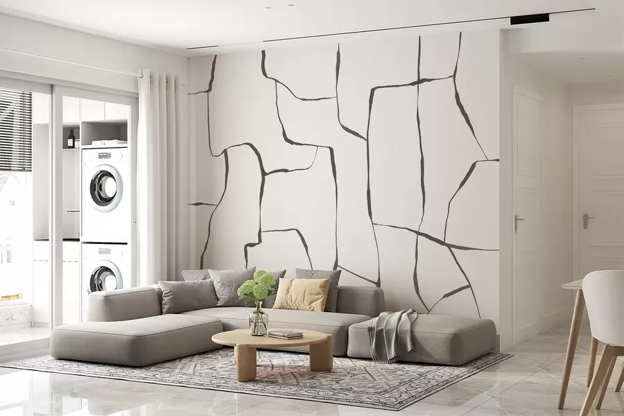 murais de parede Linhas abstractas w08574v1
