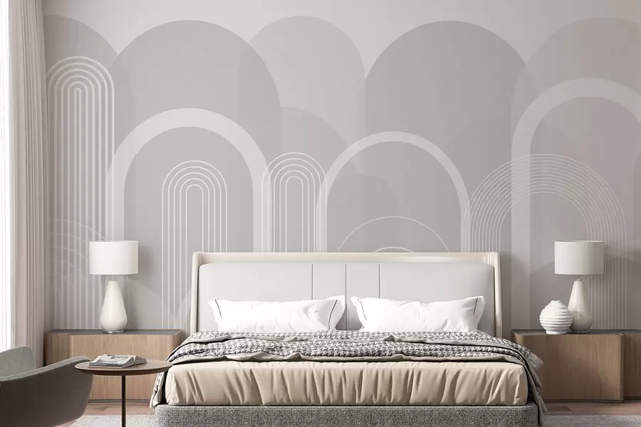 murais de parede Arcos geométricos boho w02935v2