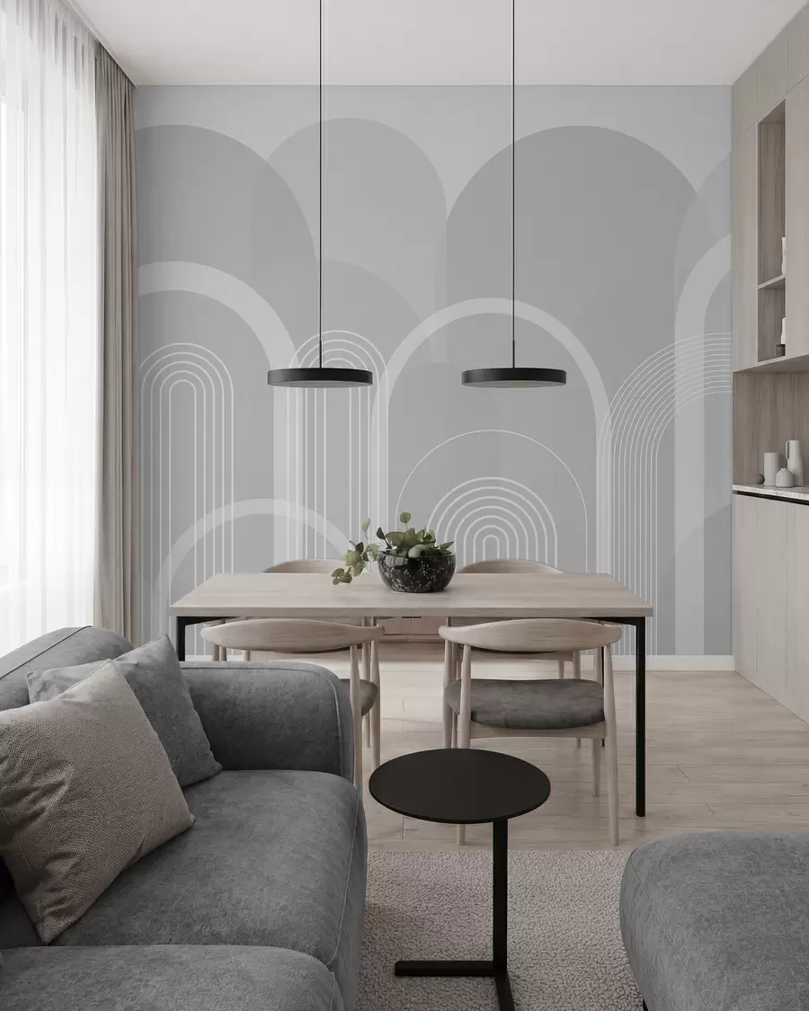 murais de parede Arcos geométricos boho w02935v2