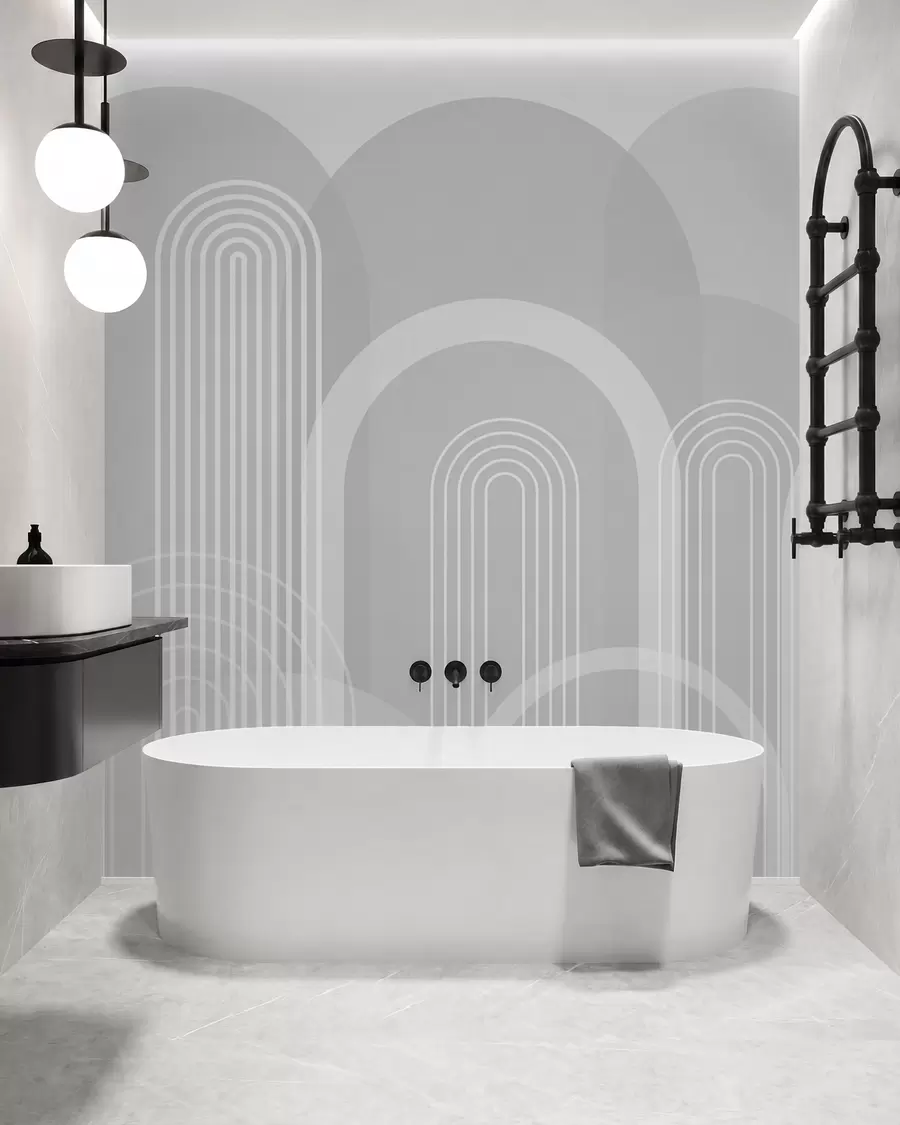 murais de parede Arcos geométricos boho w02935v2