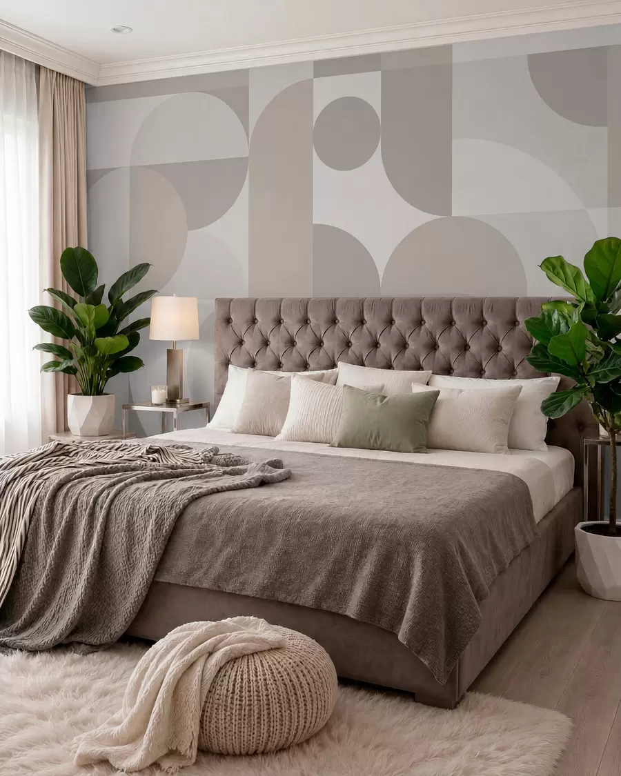 murais de parede Tendência de geometria elegante w03058