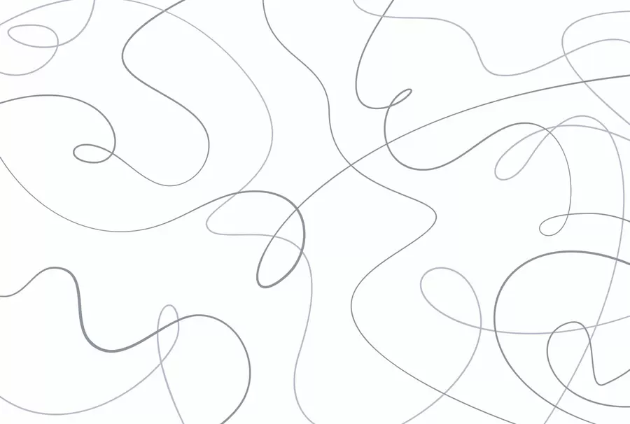 murais de parede Linhas abstractas e elegantes w03061v1