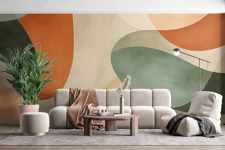 murais de parede Composição abstrata w03094