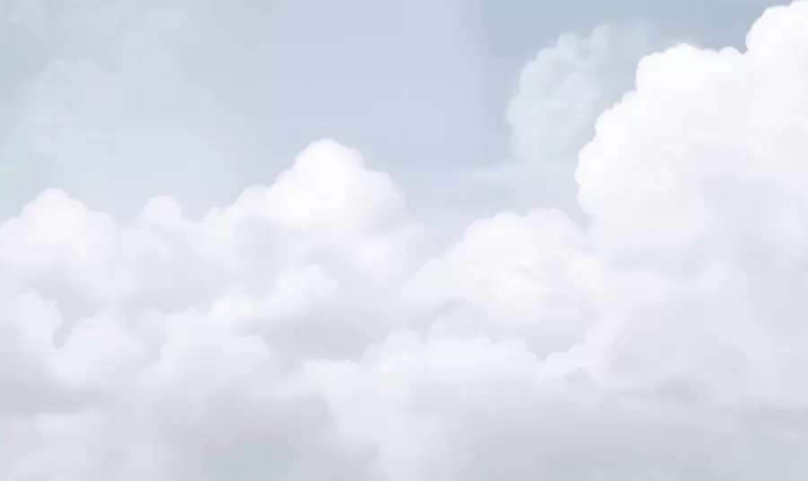 murais de parede Céu azul e nuvens w03301v1