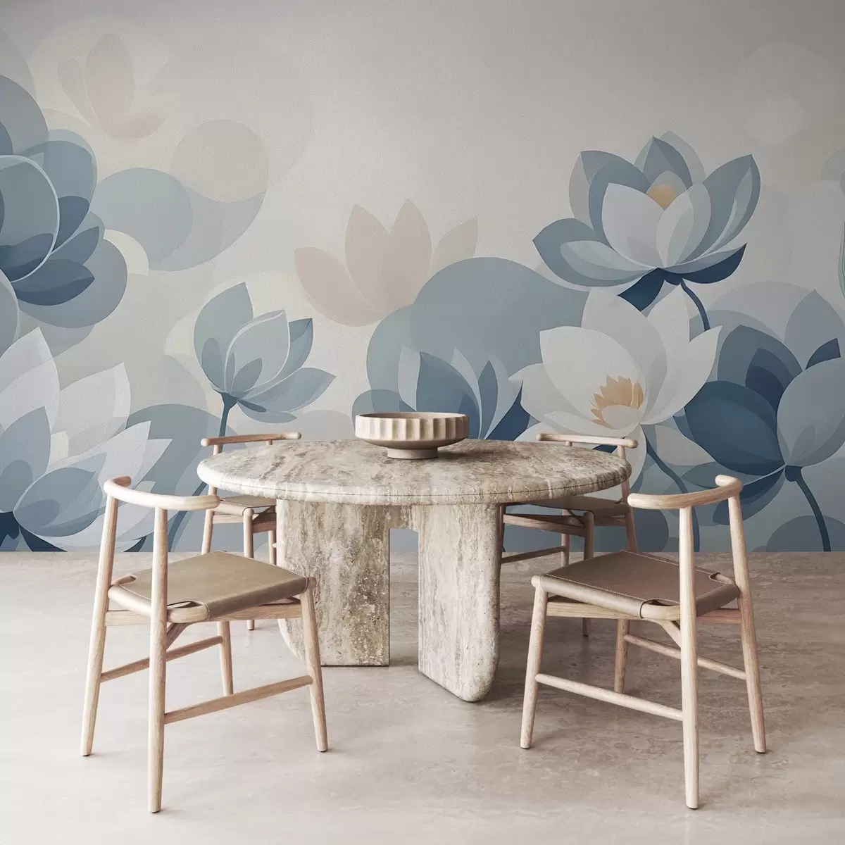 murais de parede Abstração em estilo de pintura a óleo w03334