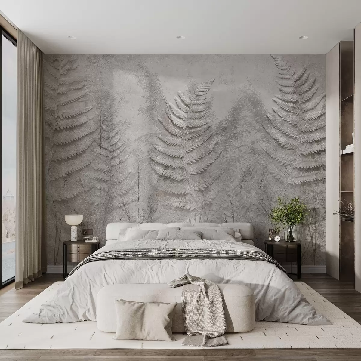 murais de parede Relva vintage do campo w03316