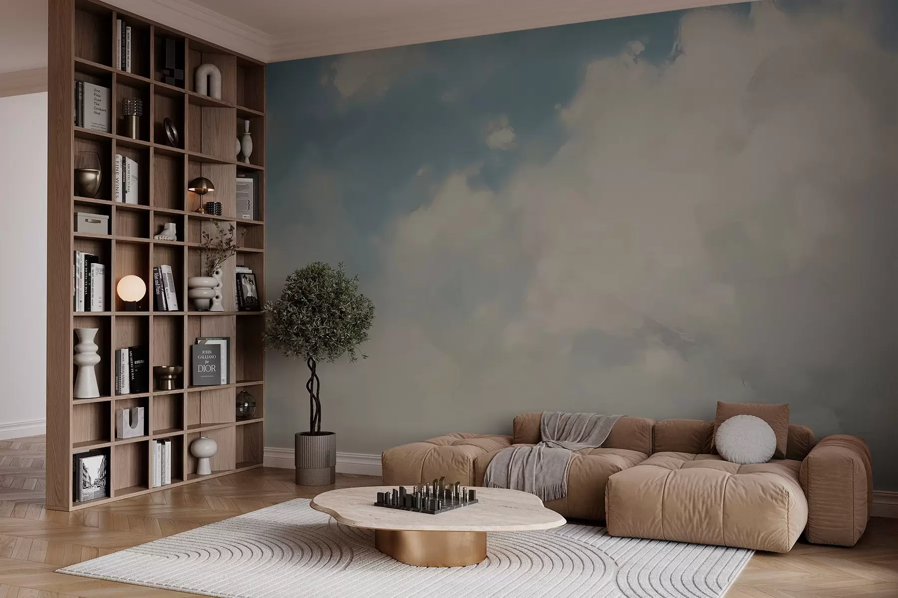 murais de parede Céu nublado w03351