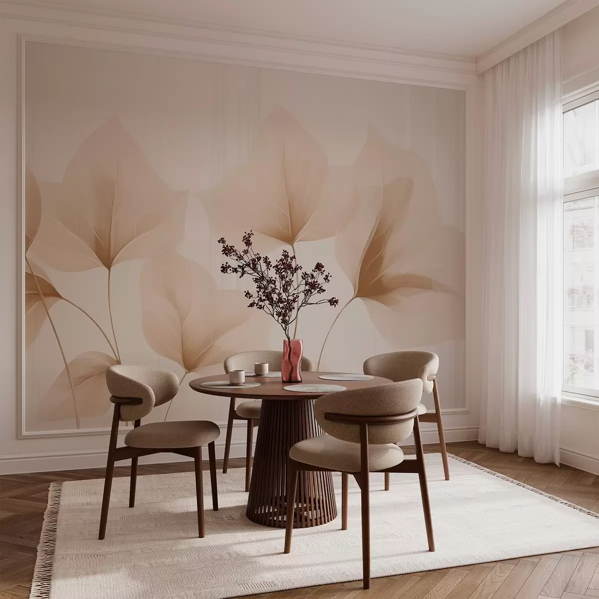 murais de parede Motivo floral w03263