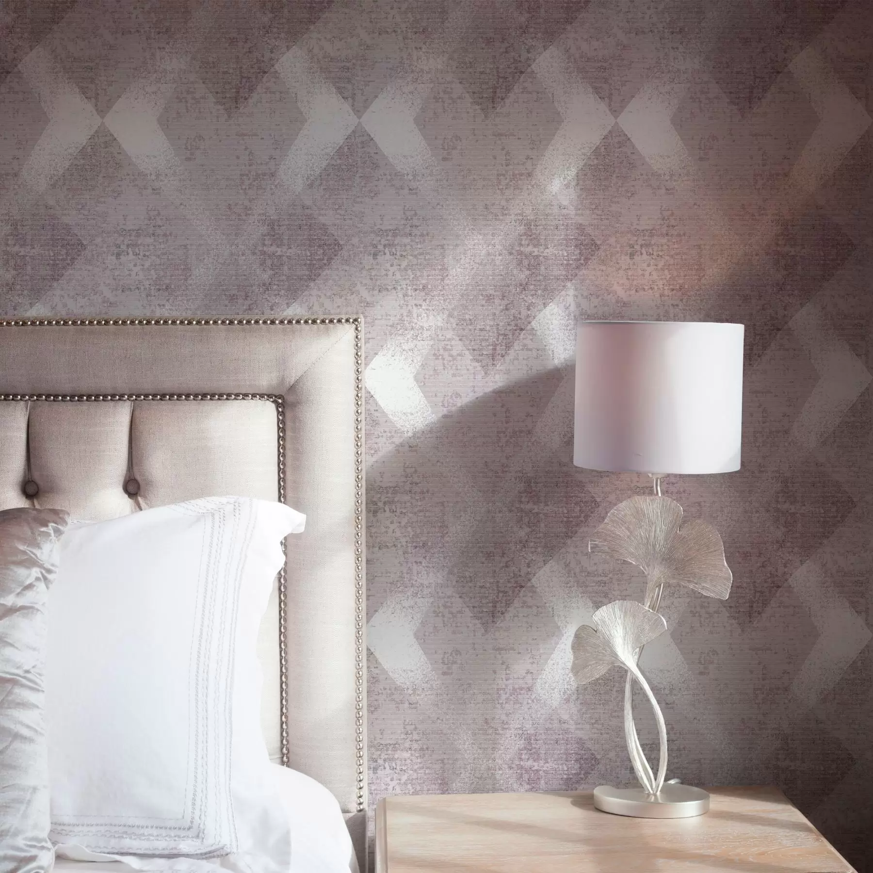 murais de parede Losangos cor-de-rosa a00007v1