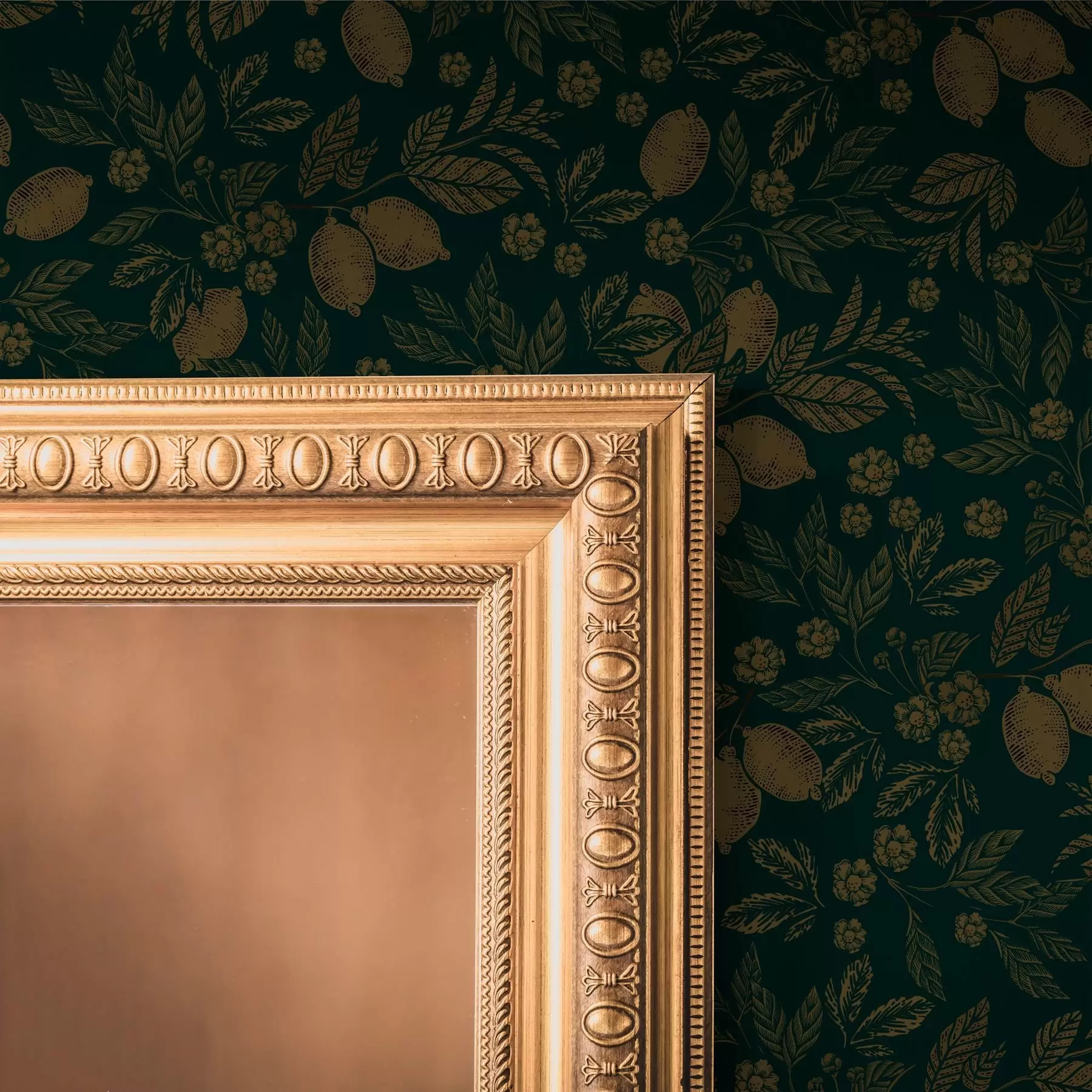 murais de parede Folhas densas verde-amareladas a00019v2